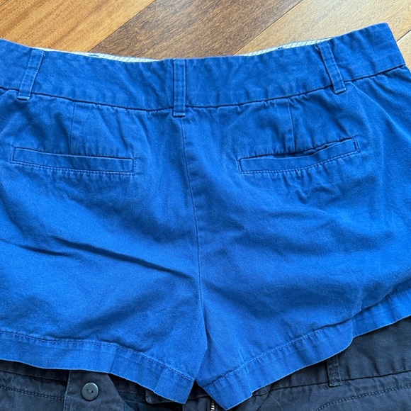 Two Pairs of Women's Shorts in Blue and Jean Shorts. Loft Size 8 - Picture 4 of 8